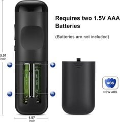 (2 kpl:n pakkaus) Vaihtokaukosäädin vain Roku-TV:lle, yhteensopiva TCL Roku/Hisense Roku/Onn Roku/Philips Roku -älytelevisioiden kanssa (ei Stick and Boxille) hinta ja tiedot | TV-lisätarvikkeet | hobbyhall.fi