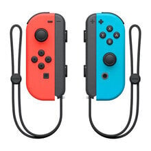 Nintendo Joy-Con (L/R) – Neon Red/Neon Blue hinta ja tiedot | Ohjain- ja laajennuskortit | hobbyhall.fi