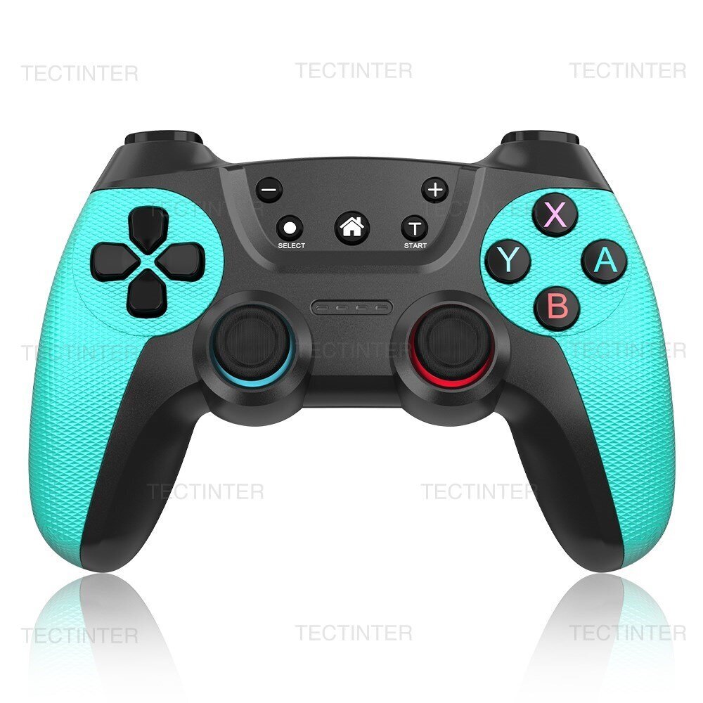 (Sininen - Vähittäismyyntilaatikolla)Tuki langaton Bluetooth-ohjain, joka on yhteensopiva Nintendo Switchin / Switch Oled Android Gamepadin USB PC Joystick Controlin kanssa hinta ja tiedot | Pelikonsolitarvikkeet | hobbyhall.fi