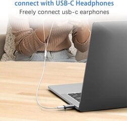 USB C naaras - USB A -urossovitin (2 kpl) ja kaulanauha, harmaa hinta ja tiedot | Adapterit | hobbyhall.fi