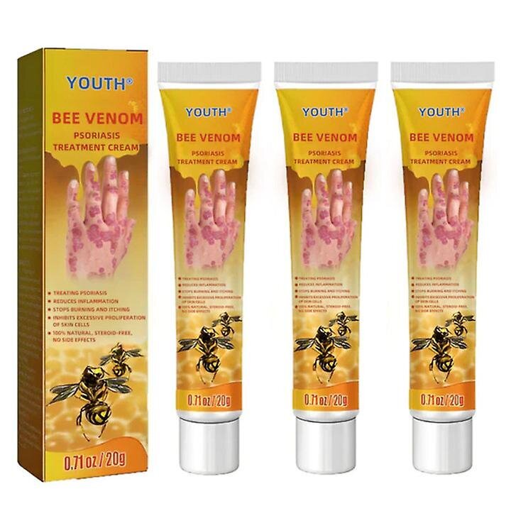 Bee Venom New Zealand Bee Venom Professional Treatment Gel, Bee Venom Professional Hoitogeeli 3kpl hinta ja tiedot | Selluliittia ehkäisevät tuotteet | hobbyhall.fi