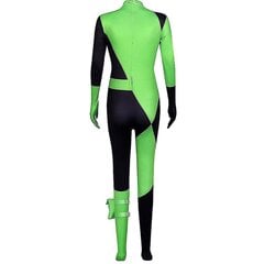 Kim Possible Shego Cosplay -asu Naisten Miss Go Body -haalari Halloween-juhlapukeutuminen 170 hinta ja tiedot | Naamiaisasut | hobbyhall.fi