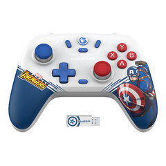 (Kapteeni Amerikka)GameSir Nova Lite Wireless Switch Controller Bluetooth-peliohjain Hall-efektillä Nintendo Switchille iPhone Android Phone PC hinta ja tiedot | Pelikonsolitarvikkeet | hobbyhall.fi