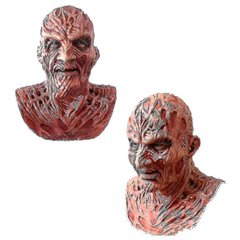 Freddy Krueger Latex Mask - Realistinen aikuisten pelottava Cosplay-kelpoisuus karnevaalijuhliin hinta ja tiedot | Naamiaisasut | hobbyhall.fi