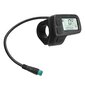 24V 36V 48V Universal Electric Bike LCD-näyttö Vedenpitävä datamittari hinta ja tiedot | Muut pyörätarvikkeet | hobbyhall.fi