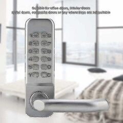 Vedenpitävä mekaaninen koodilukko, 1-11 numeroinen koodiyhdistelmä Turvallisuus Salasanakoodattu lukko Keyless Me hinta ja tiedot | Lukot | hobbyhall.fi