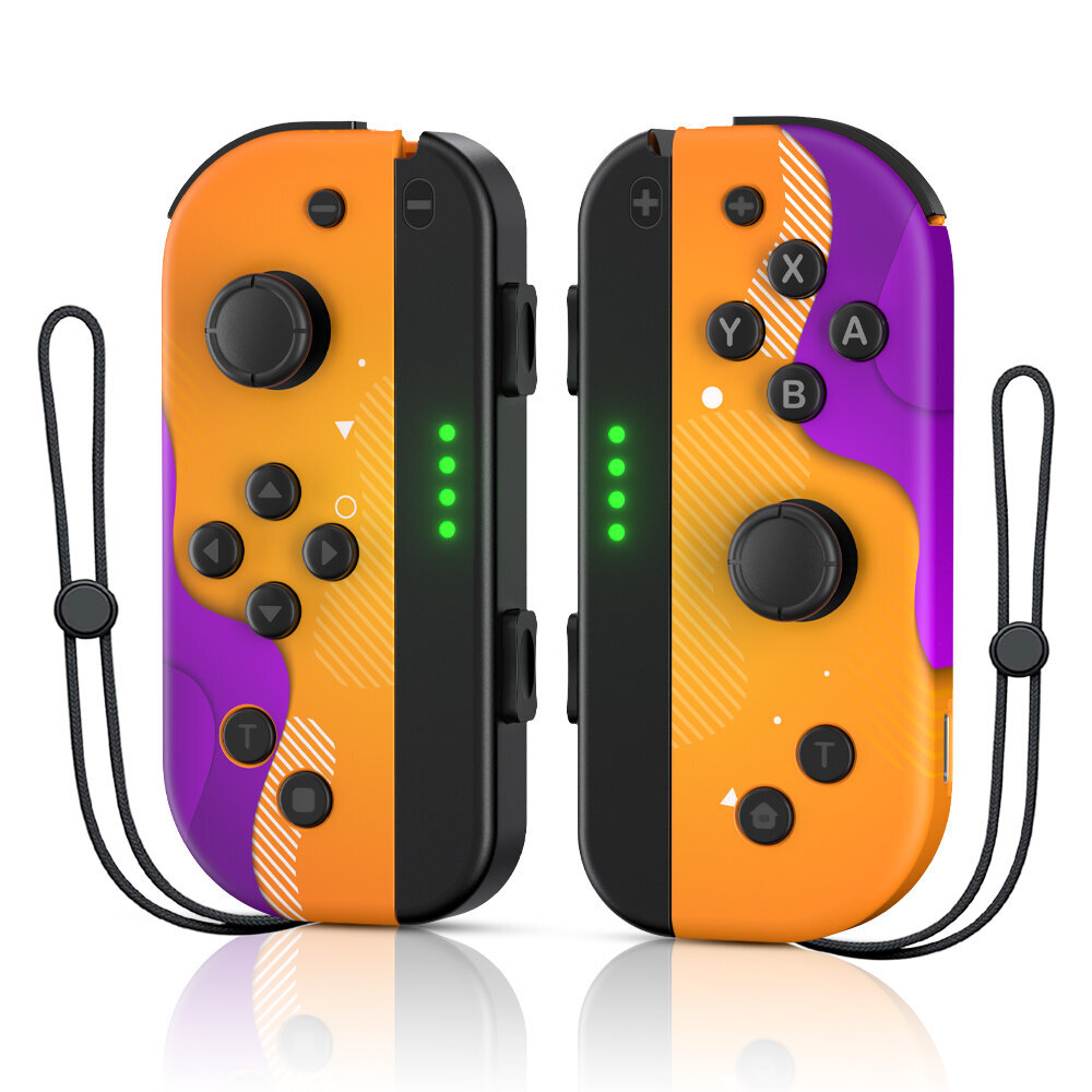 (2130-oranssi)Nintendo Switch/iOS/Android/PC langattomalle videopeliohjaimelle Trubo Control Console Joystick Bluetooth-elektroniikkaa varten hinta ja tiedot | Pelikonsolitarvikkeet | hobbyhall.fi