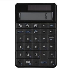 Mini 2.4G USB Wireless 2 In 1 29 Keys Numerical Keypad Keyboard & Laskin LCD-näytöllä hinta ja tiedot | Kannettavien tietokoneiden lisätarvikkeet | hobbyhall.fi