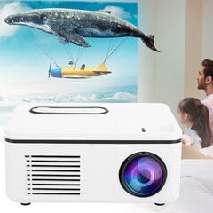 S361 Mini Home Kannettava LED-projektori 1080p HD pöytäkoneelle / DVD / kaiutin (US 100?240V) hinta ja tiedot | Kannettavien tietokoneiden lisätarvikkeet | hobbyhall.fi