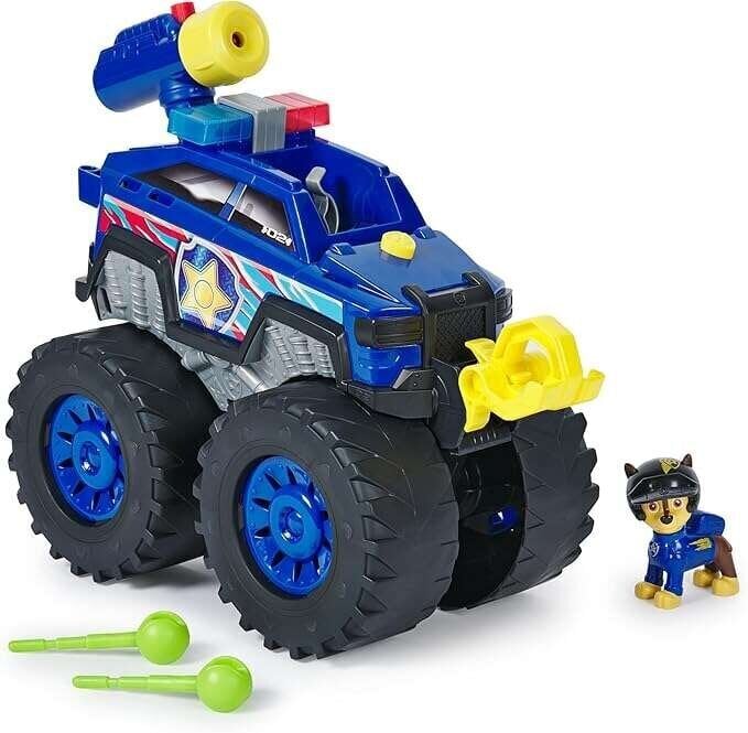 Paw Patrol Rescue Cruiser Suuri setti sininen maastoajoneuvo Power Haulin Chase Light Sound hinta ja tiedot | Poikien lelut | hobbyhall.fi