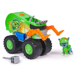 Paw Patrol Rescue Wheels roska-auto + Rocky figuuri hinta ja tiedot | Poikien lelut | hobbyhall.fi