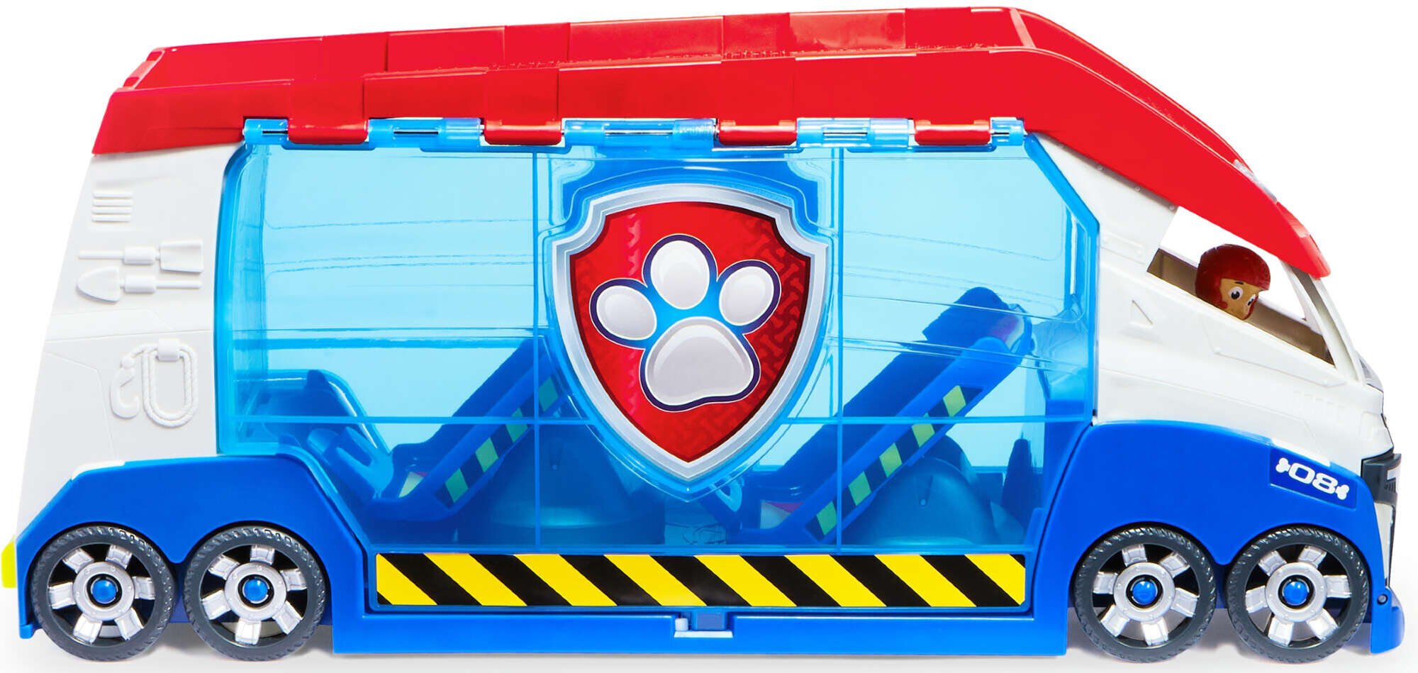 Paw Patrol Big Patrolman laukaisku ja pelastus kuorma-auto + nelijalkainen ja liikkuva Ryder hahmo hinta ja tiedot | Poikien lelut | hobbyhall.fi