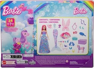 Joulukalenteri BARBIE Dreamtopia hinta ja tiedot | Tyttöjen lelut | hobbyhall.fi