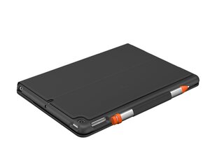 Logitech Slim Folio, keyboard and folio case, QWERTZ, German hinta ja tiedot | Tablettien lisätarvikkeet | hobbyhall.fi