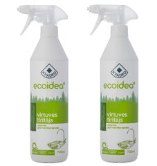 Ekologinen keittiönpuhdistusaine KVADRO ECOIDEA 700ml 2 kpl hinta ja tiedot | Puhdistusaineet | hobbyhall.fi