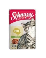 Schmusy Ragout kalkkunan kanssa hyytelössä, 100 g hinta ja tiedot | Schmusy Lemmikit | hobbyhall.fi