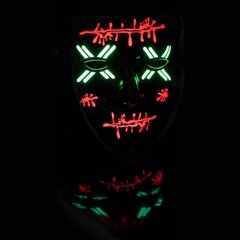 LED-naamari SOUTHSKY, SMK202 hinta ja tiedot | Naamiaisasut | hobbyhall.fi