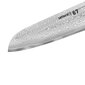 Samura DAMASCUS 67 Universaali keittiöveitsi Santoku 7,0/175mm AUS 10:ltä Damaskiterästä 61 HRC (67 kerrosta) hinta ja tiedot | Veitset ja tarvikkeet | hobbyhall.fi