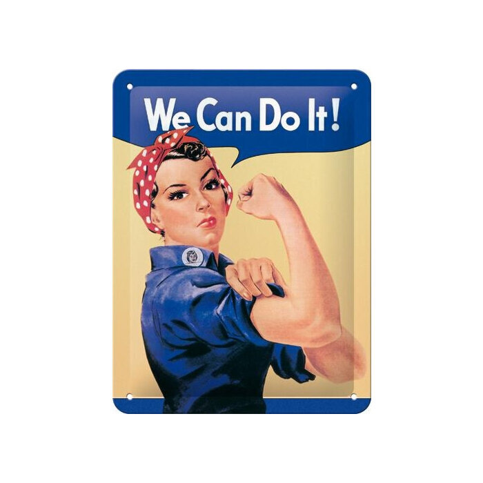 Kyltti 15x20 / We can do it! hinta ja tiedot | Puutarhakoristeet | hobbyhall.fi