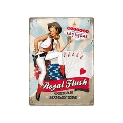 Kyltti 30x40cm / Royal Flush hinta ja tiedot | Puutarhakoristeet | hobbyhall.fi