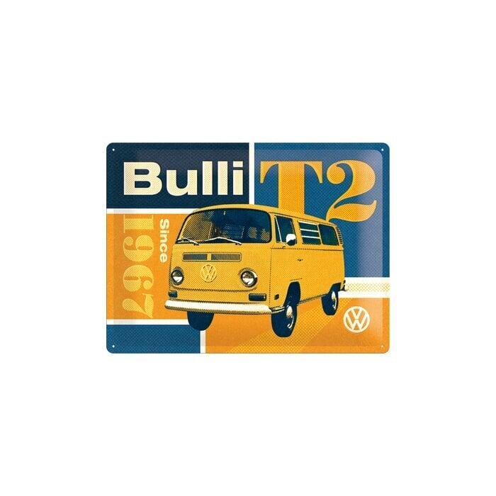 Kyltti 30x40cm / VW T2 Bulli hinta ja tiedot | Sisustustuotteet | hobbyhall.fi