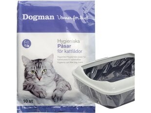 Kissan wc-kassit Dogman, 10 kpl. hinta ja tiedot | Kissan hiekkalaatikot | hobbyhall.fi