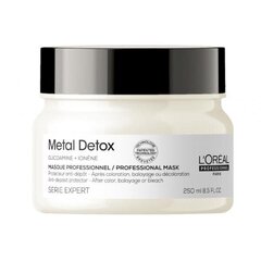 L'oreal Professionnel Metal Detox -naamio, 250 ml hinta ja tiedot | Hiusnaamiot, öljyt ja seerumit | hobbyhall.fi