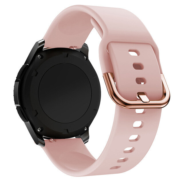 (Huawei GT2 46mm Pinkki)Silikonihihna Active 2:lle 42mm Samsung Galaxy Watch Huawei Watch Gt Gt2 Vaihtohihna Amazfit Gtr Bi -kellonauhalle hinta ja tiedot | Älykellojen ja aktiivisuusrannekkeiden lisätarvikkeet | hobbyhall.fi