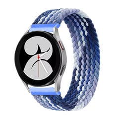 (Blueberry)ranneke Samsung Watch 4 3 Galaxy Active 2 Gear S3 punottu Solo Loop Rannekoru Correas Huawei Watch Gt/2e/pro 3 ranneke - Kellon rannekkeet hinta ja tiedot | Älykellojen ja aktiivisuusrannekkeiden lisätarvikkeet | hobbyhall.fi