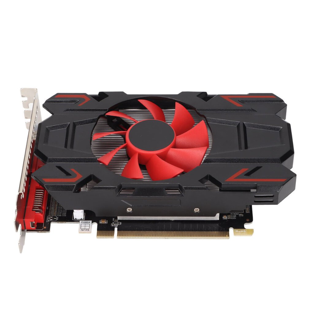 Grafiikkakortti 650 MHz ydintaajuus 1 Gt 128 bitin DDR5 Low Noise Fan 480 Stream Prosessori GPU Graphics Card hinta ja tiedot | Koteloiden lisätarvikkeet | hobbyhall.fi