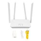 4G LTE-reititin 300 Mbps 4 High Gain Antenni Mobile Hotspot Langaton WiFi-reititin SIM-korttipaikalla Eurooppaan Aasia 100?240V EU-pistoke hinta ja tiedot | Web-kamerat | hobbyhall.fi