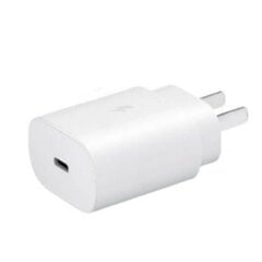 Type C Laturi 25W PD USB C -seinälaturi Supernopea latauslohko Samsung Note10 S20 US Plug White hinta ja tiedot | Puhelimen laturit | hobbyhall.fi