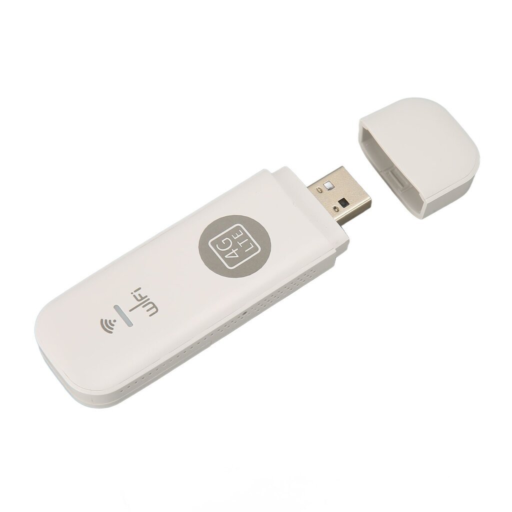 USB WiFi -sovitin Micro SIM -korttipaikka 150 Mbps 10 käyttäjää Kapasiteetti WPA WPA2 Salaus WiFi Dongle Eurooppaan Aasia Valkoinen hinta ja tiedot | Muistitikut | hobbyhall.fi