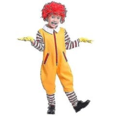 Mcdonald's Cosplay vanhemman ja lapsen klovniasu Halloween joulun pikaruoka klovnivaatteet aikuisille lapsille hinta ja tiedot | Naamiaisasut | hobbyhall.fi