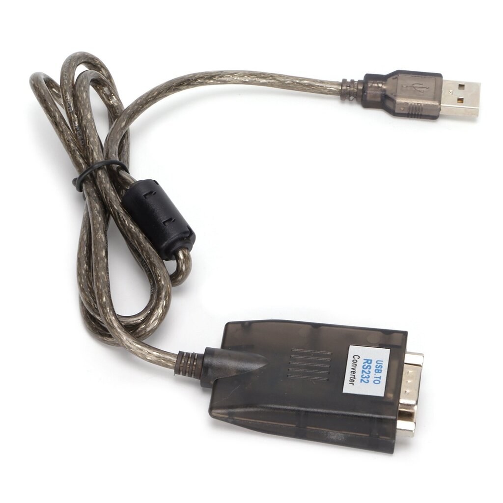 USB-RS232-sovitin 9-nastainen COM-portti FTDI-sirun tiedonmuunnoskaapeli CD-levyllä WINXP/VISTA/WIN7/WIN8 hinta ja tiedot | Kannettavien tietokoneiden lisätarvikkeet | hobbyhall.fi