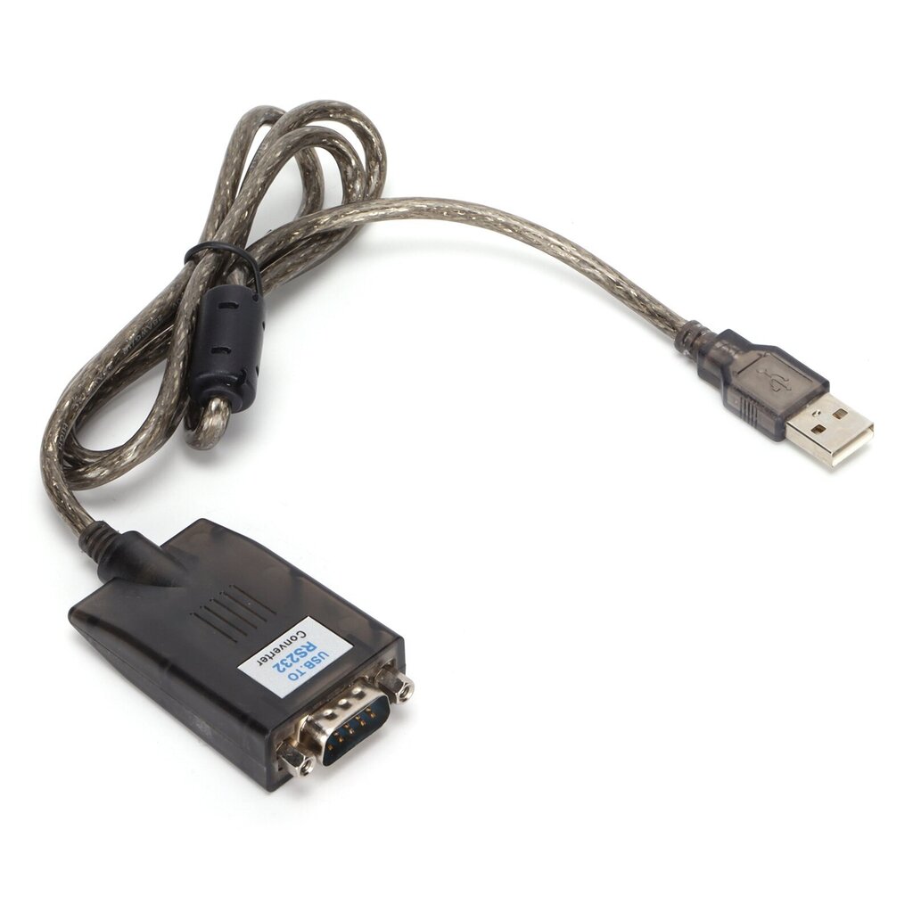 USB-RS232-sovitin 9-nastainen COM-portti FTDI-sirun tiedonmuunnoskaapeli CD-levyllä WINXP/VISTA/WIN7/WIN8 hinta ja tiedot | Kannettavien tietokoneiden lisätarvikkeet | hobbyhall.fi