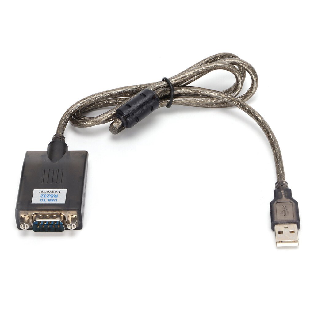 USB-RS232-sovitin 9-nastainen COM-portti FTDI-sirun tiedonmuunnoskaapeli CD-levyllä WINXP/VISTA/WIN7/WIN8 hinta ja tiedot | Kannettavien tietokoneiden lisätarvikkeet | hobbyhall.fi