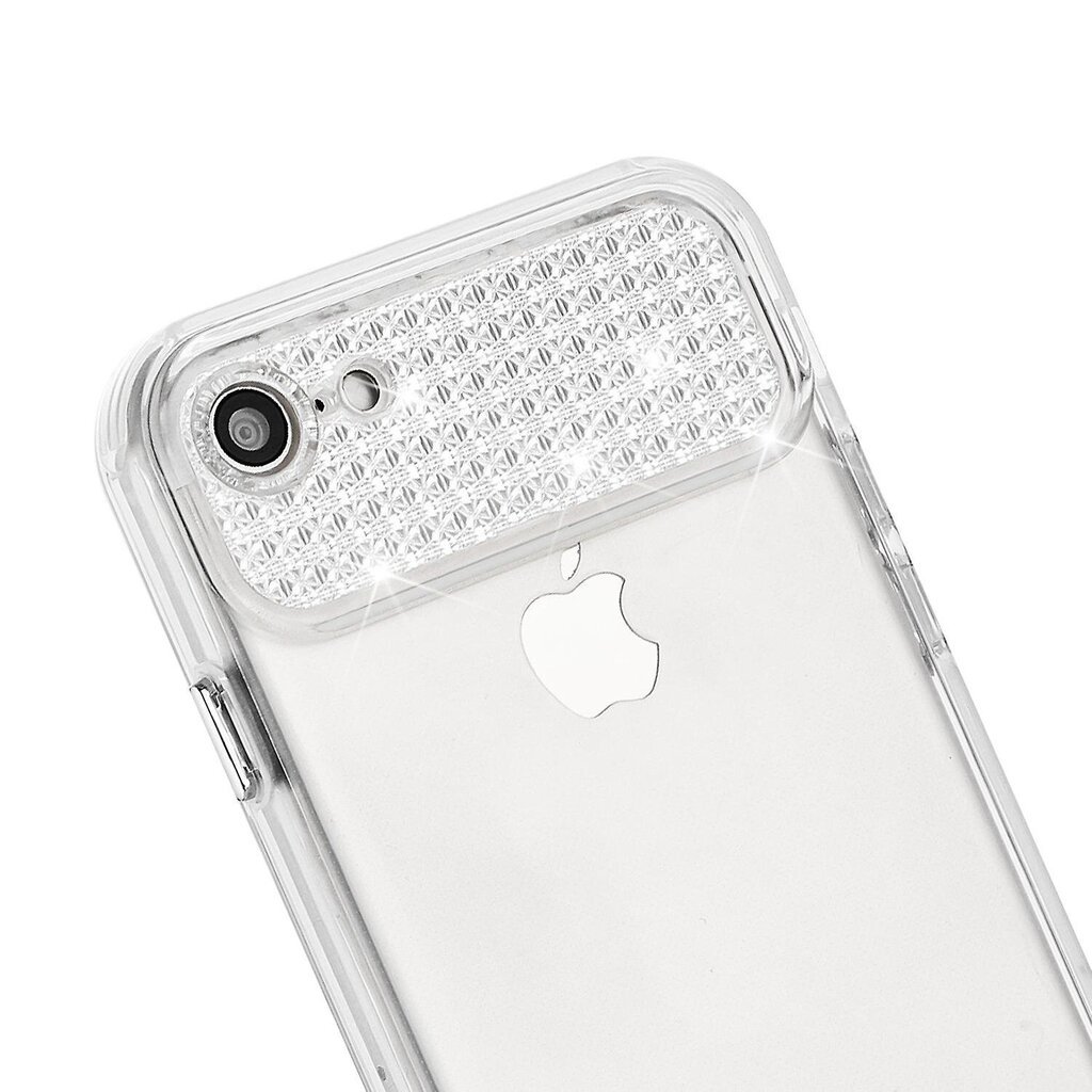 iPhone 7 / 8 / SE (2020) / SE (2022) Clear Case TPU -pudotuksenkestävälle Rhinestone Decor Mobile Ph -puhelimelle hinta ja tiedot | Puhelimen kuoret ja kotelot | hobbyhall.fi