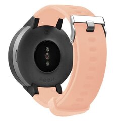 Amazfit Verge 3 silikonikellonauha - Pinkki Pink hinta ja tiedot | Älykellojen ja aktiivisuusrannekkeiden lisätarvikkeet | hobbyhall.fi