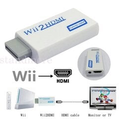 Nintendo Wii - HDMI-sovitin 1080p Full-HD hinta ja tiedot | Kaapelit ja adapterit | hobbyhall.fi