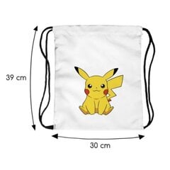 Pokemon Pikachu Gym Bag Reput Gym Bag olkahihnat hinta ja tiedot | Treenivälineet | hobbyhall.fi