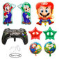 9 Pack Super Mario Alumiini Ilmapallo FOIL BALLOON Lasten juhlat hinta ja tiedot | Ilmapallot | hobbyhall.fi