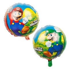 9 Pack Super Mario Alumiini Ilmapallo FOIL BALLOON Lasten juhlat hinta ja tiedot | Ilmapallot | hobbyhall.fi