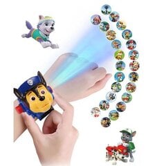 Paw Patrol -kello projektoritoiminnolla - 24 diaesitystä hinta ja tiedot | Lasten huonekalusarjat | hobbyhall.fi