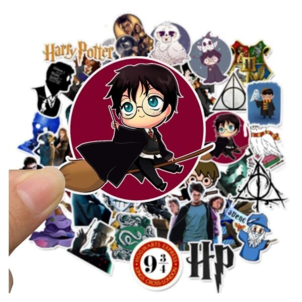 50 Harry Potter -tarraa hinta ja tiedot | Koristeet ja tarrat | hobbyhall.fi