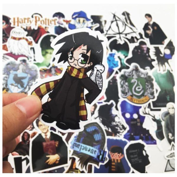 50 Harry Potter -tarraa hinta ja tiedot | Koristeet ja tarrat | hobbyhall.fi