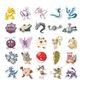 100 kpl Pokemon Pokemon tarroja hinta ja tiedot | Koristeet ja tarrat | hobbyhall.fi