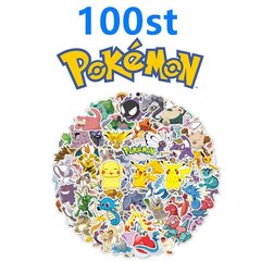 100 kpl Pokemon Pokemon tarroja hinta ja tiedot | Koristeet ja tarrat | hobbyhall.fi