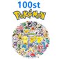 100 kpl Pokemon Pokemon tarroja hinta ja tiedot | Koristeet ja tarrat | hobbyhall.fi