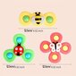 3kpl Baby Sucker Spinning Toy fidget spinner Spinner Bath Toy hinta ja tiedot | Lautapelit ja älypelit | hobbyhall.fi